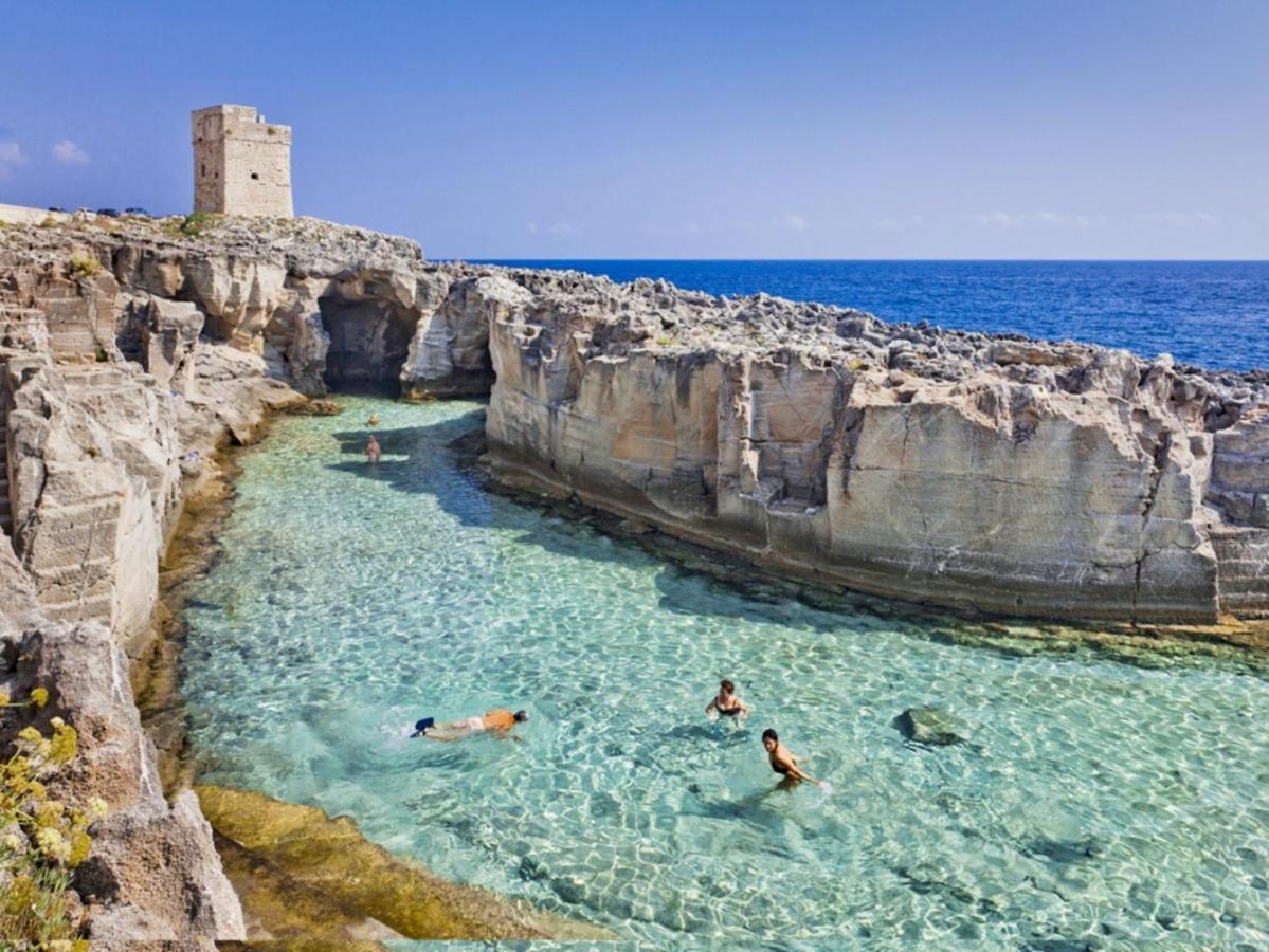Villa Piana - Con Piscina E Giardino Privato Nel Salento Tricase Kültér fotó